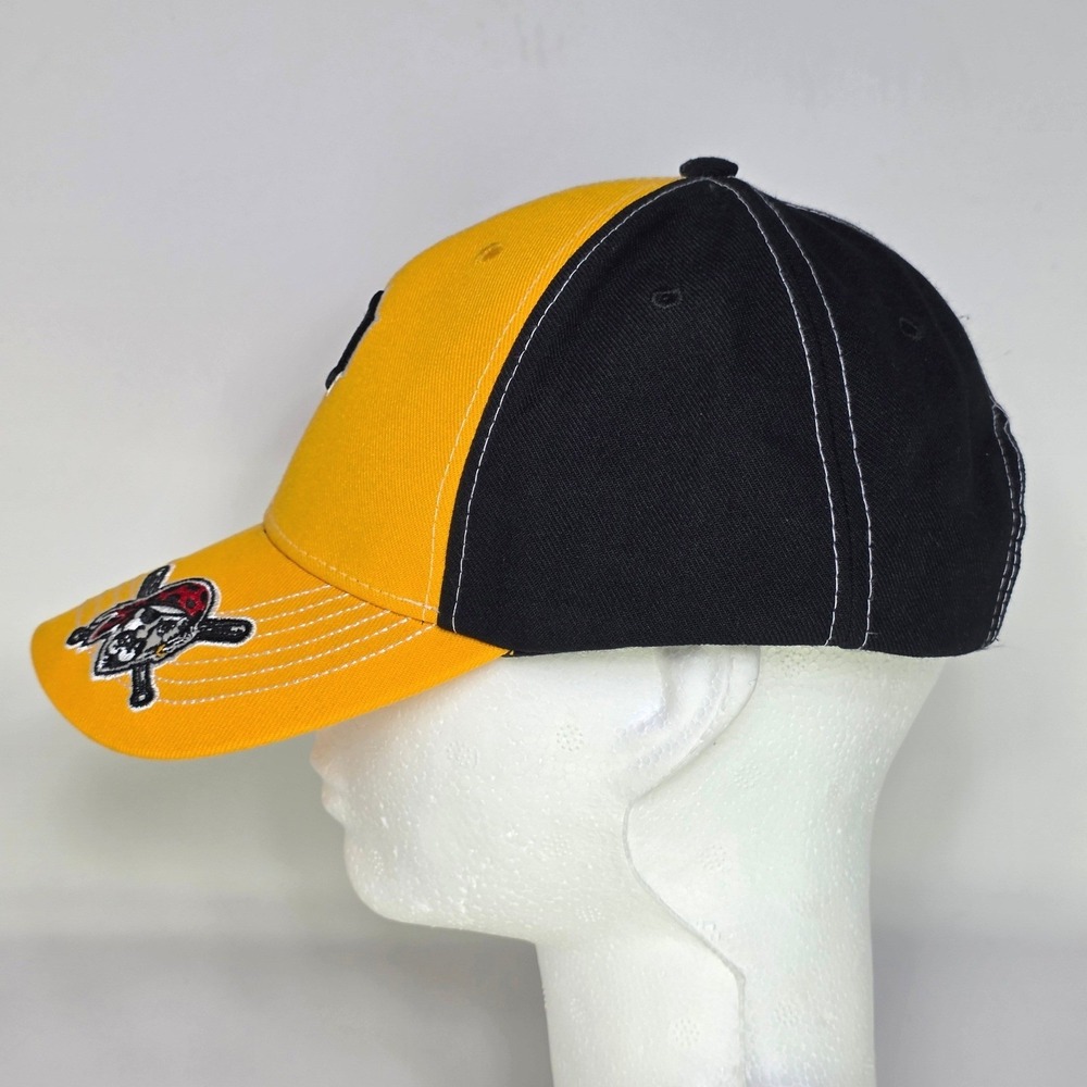 Fan Favorite Pittsburgh Pirates MLB Hat Yellow Black Adjustable Baseball Cap - Picture 8 of 15